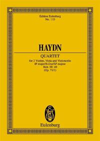 QUARTETTO OP. 71 N. 1 SI B (HOB III/69) POCHE
