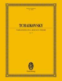 VARIATIONS ON A ROCOCO THEME FOR CELLO &ORCH OP 33 POCHE