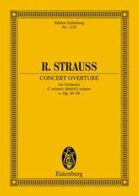 CONCERT OVERTURE C MINOR O. OP. AV. 80 POCHE