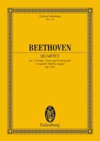 QUARTETTO OP. 18 N. 1 FA (ALTMANN) POCHE