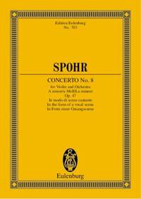 CONCERTO NO. 8 A MINOR OP. 47 POCHE