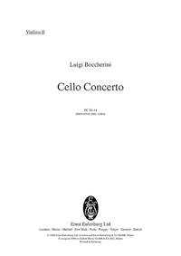 CONCERTO SIB MAJEUR - G 482. CELLO AND ORCHESTRA.