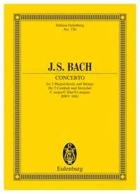 CONCERTO PER 2CEMB DO (BWV 1061) (SCHERING) POCHE
