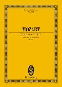 COSI FAN TUTTE KV 588 POCHE