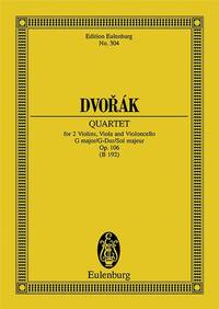 STRING QUARTET G MAJOR OP. 106 B 192 POCHE