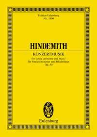 CONCERT MUSIC OP. 50 POCHE