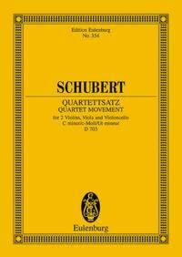 QUARTETTSATZ DO M. OP. POST. (D 703) POCHE
