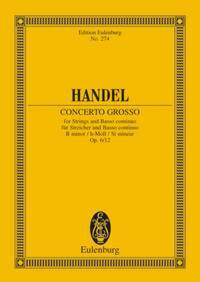CONCERTO GROSSO 12 B OP.6 POCHE