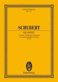STRING QUARTET G MINOR OP. POSTH. D 173 POCHE