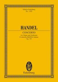 ORGAN CONCERTO NO. 11 G MINOR OP. 7/5 HWV 310 POCHE