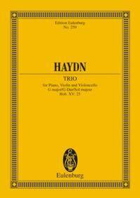 PIANO TRIO G MAJOR HOB. XV: 25 POCHE