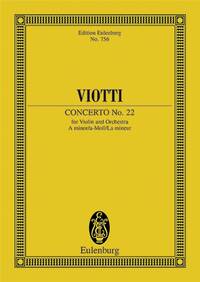 CONCERTO NO. 22 A MINOR POCHE