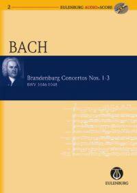 BRANDENBURG CONCERTOS 1-3 BWV 1046/1047/1048 POCHE+CD