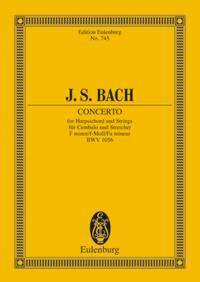 CONCERTO PER CEMB FA M. (BWV 1056) (SCHERING) POCHE