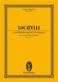 6 INTRODUZIONI TEATRALI OP. 4/1-6 VOL. 1 POCHE