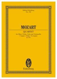 QUARTET F MAJOR KV 370 POCHE