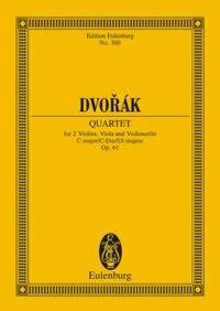 STRING QUARTET C MAJOR OP. 61 B 121 POCHE