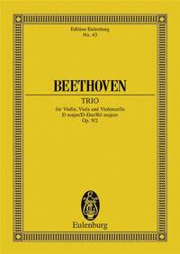 STREICHTRIO 2 D OP.9 POCHE