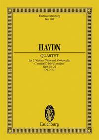 STRING QUARTET C MAJOR OP. 20/2 HOB. III: 32 POCHE