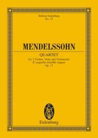 QUARTETTO OP. 12 MI B POCHE