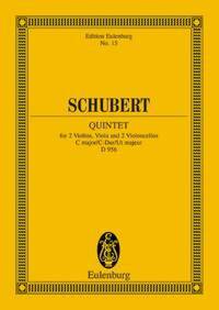 STREICHQUINTET C OP.163 D956 POCHE