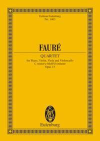 PIANO QUARTET NO. 1 OP. 15 POCHE