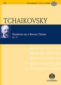VARIATIONS ON A ROCOCO THEME FOR CELLO &ORCH OP 33 POCHE+CD