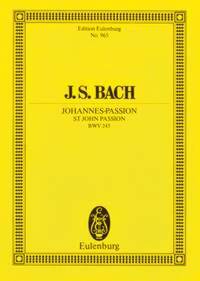JOHANNES PASSION BWV245 POCHE