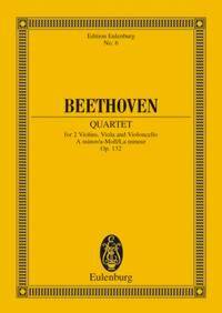 QUARTET A OP.132 POCHE