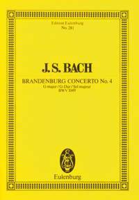 BRANDENBURGS CONCERT 4 BWV1049 POCHE