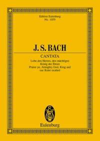 CANTATA NO. 137 (DOMINICA 12 POST TRINITATIS) POCHE