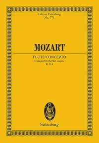 CONCERTO PER FL K 314 RE (GERBER) POCHE