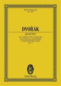 STRING QUINTET G MAJOR OP. 77 B 49 POCHE
