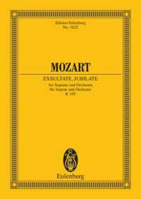 EXSULTATE JUBILATE KV165 POCHE