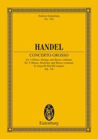 CONCERTO GROSSO D MAJOR OP. 3/6 HWV 317 POCHE
