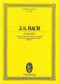 KANTATE 008 LIEBSTER GOTT WAN POCHE