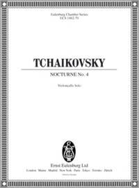 NOCTURNE - N 4 POUR PIANO, DANS LA TRANSCRIPTION DU COMPOSITEUR POUR VIOLONCELLE ET ORCHESTRE A COR