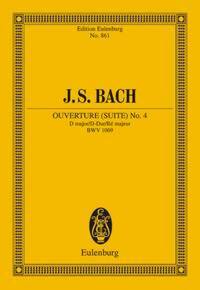 OVERTURE (SUITE) NO. 4 BWV 1069 POCHE