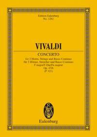 CONCERTO F MAJOR OP. 47/6 RV / P 321 POCHE
