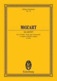 STRING QUARTET A MAJOR KV 464 POCHE