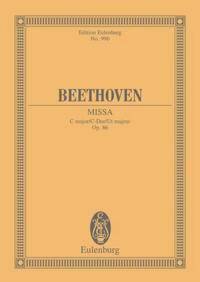 MISSA C MAJOR OP. 86 POCHE
