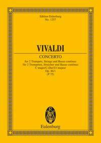 CONCERTO C MAJOR OP. 46/1 RV 537/PV 75 POCHE