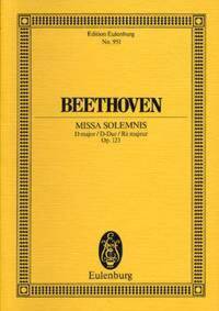 MISSA SOLEMNIS OP.123 POCHE