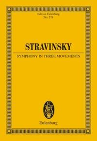IGOR STRAVINSKY : SYMPHONY IN THREE MOVEMENTS - CONDUCTEUR DE POCHE
