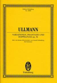 VARIATIONS, FANTASY AND DOUBLE FUGUE OP. 3B POCHE