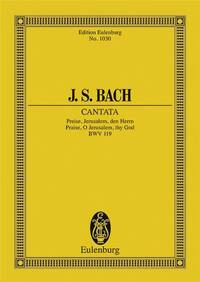 KANTATE 119 PREISE JERUSALEM POCHE