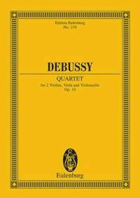 STREICHQUARTET G OP.10 POCHE