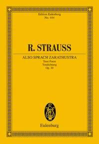 ALSO SPRACH ZARATHUSTRA OP.30 POCHE