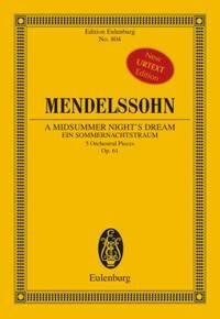 SOGNO DI UNA NOTTE DI MEZZA ESTATE OP. 61 POCHE