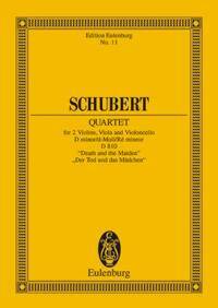 STREICHQUARTET D-MOLL D810 POCHE